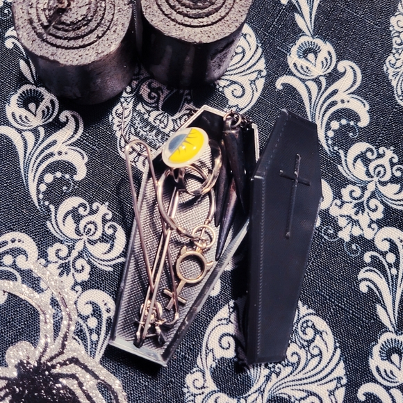 ⚰Mini Coffin Box- Small Jewlery/Trinket Box w/Lid- Gothic Decor 3D Printed OOAK - Picture 2 of 6